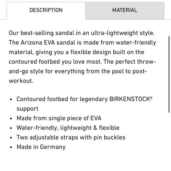 Birkenstock Arizona EVA sandals in Blush - Picture 8 of 12